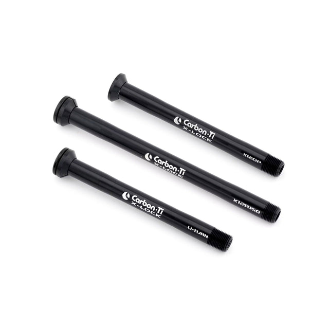 OPEN WI.DE. and MIN.D. Carbon - Ti Thru - Axle - Rear Black
