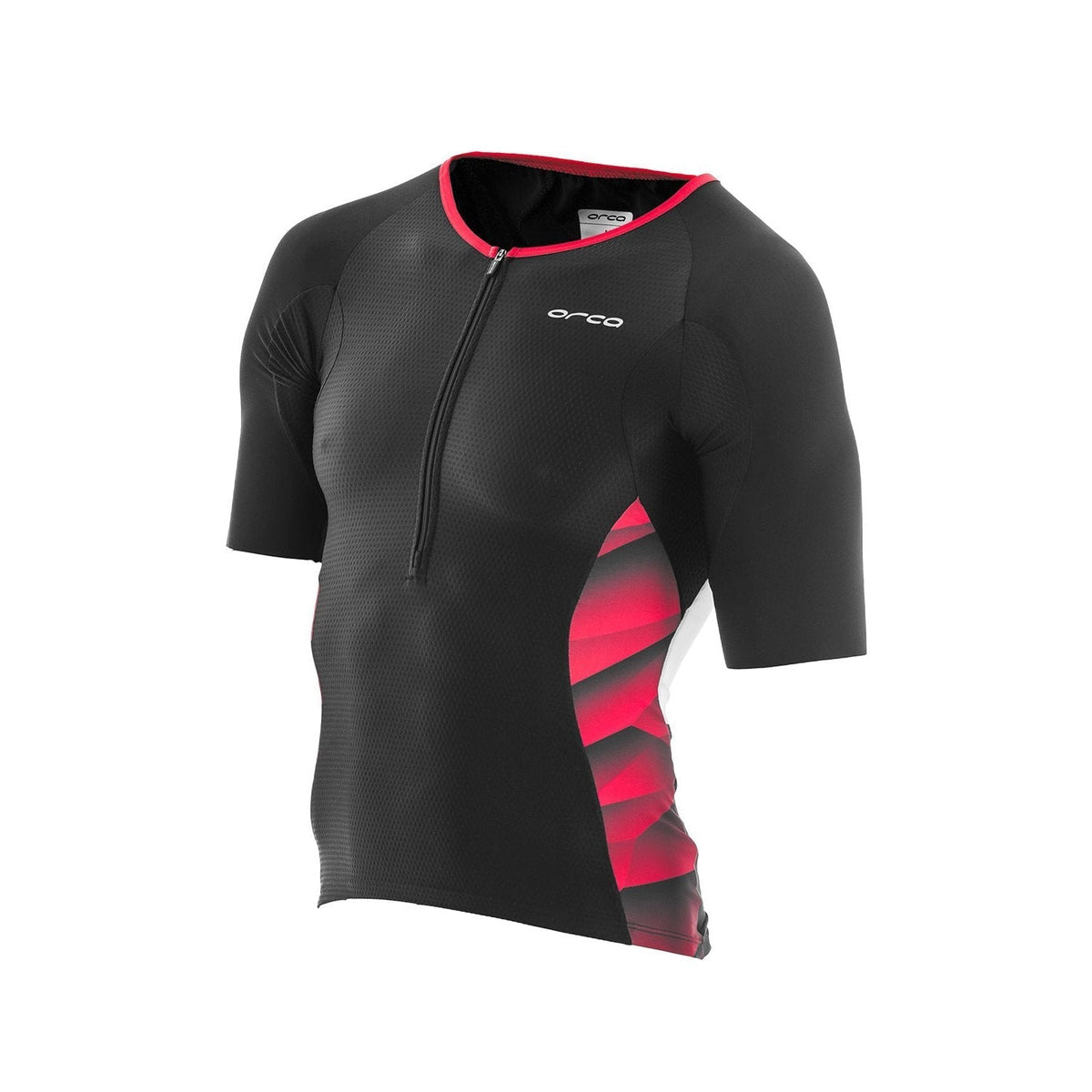 Orca 226 Tri Jersey Black / Poinsettia