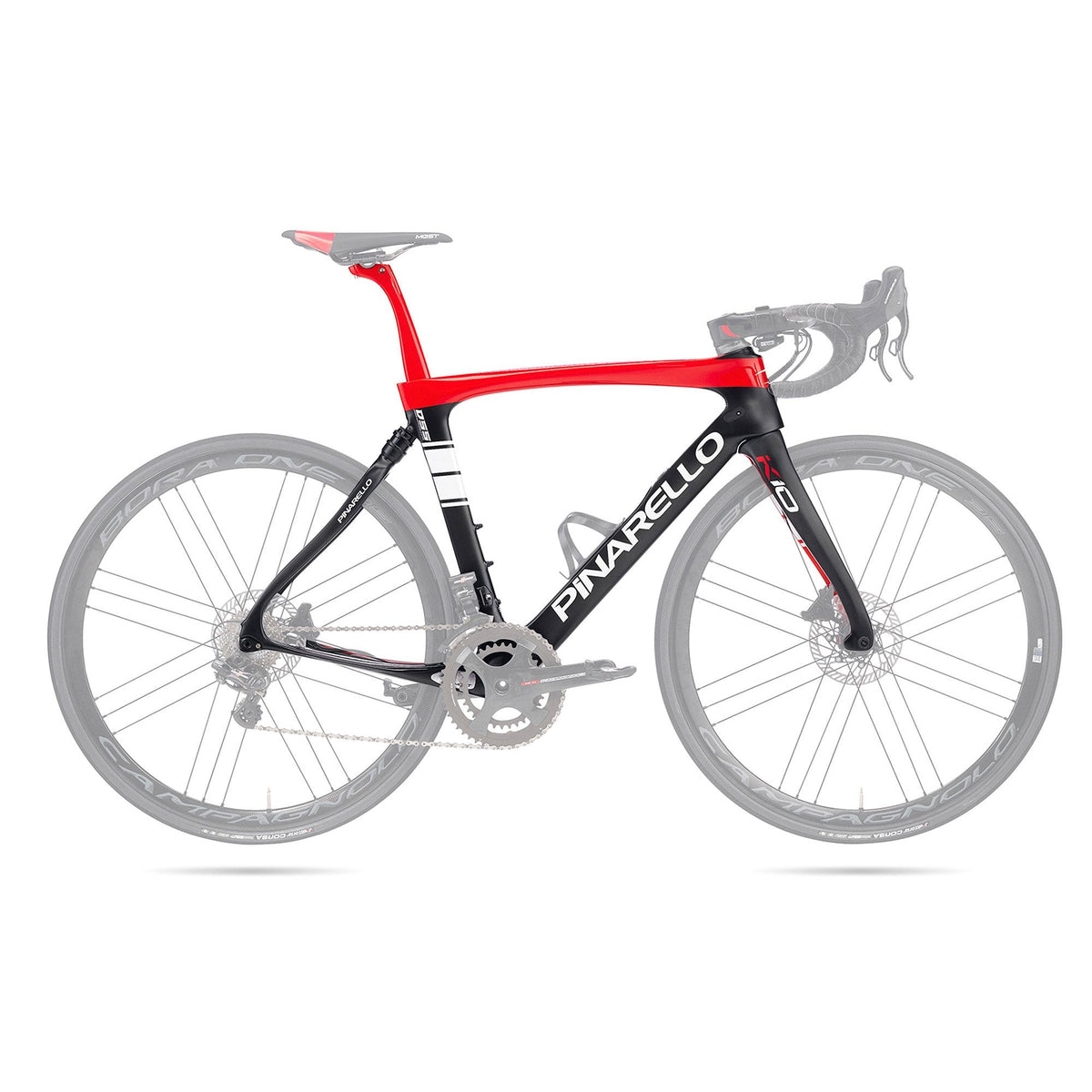 Pinarello Dogma K10S Disk Frameset 699 - Black Red