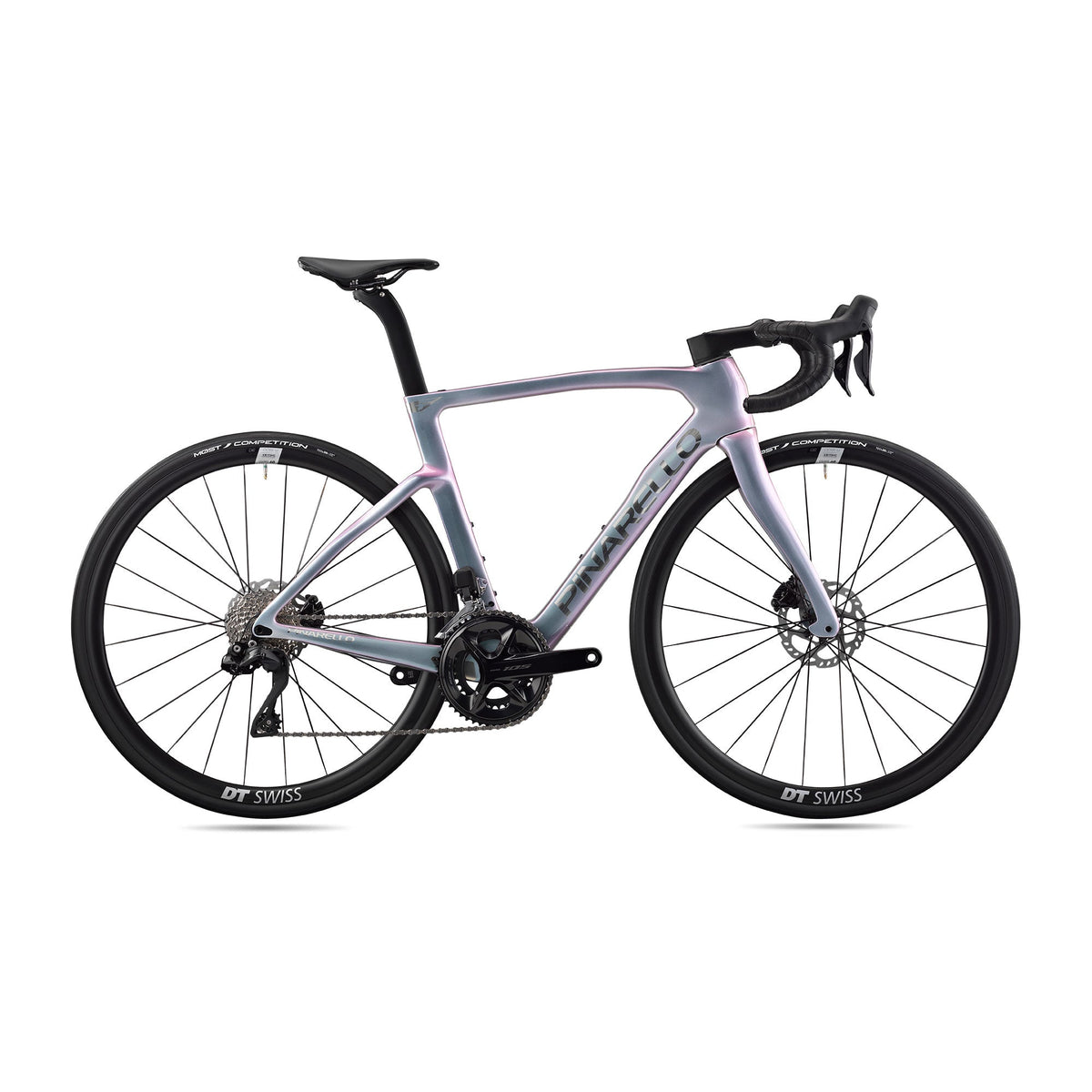 Pinarello F3 105 Di2 DT Swiss A1800 Bike H230 - Interstellar Grey Shiny