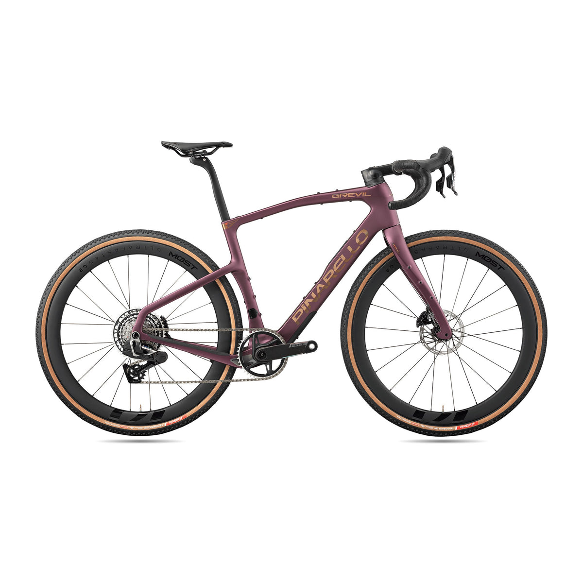 Pinarello Grevil F7 GRX Di2 Bike Polaris Purple Matt