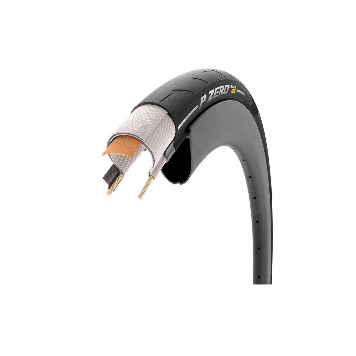 Pirelli P Zero Race RS Clincher Tire Black