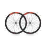Princeton Grit 4540 EVO Disc Brake Wheelset w/Tactic TR01 Hubs Matte Lava