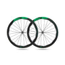 Princeton Grit 4540 EVO Disc Brake Wheelset w/Tactic TR01 Hubs Gloss Ivy