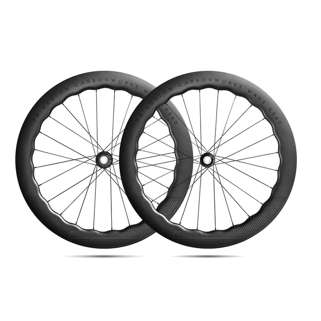 Princeton Wake 6560 Strada Disc Brake Wheelset w/Tactic Hubs Black