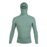 Q36.5 Base Layer 5 Plus Long Sleeve Hoodie Olive Green