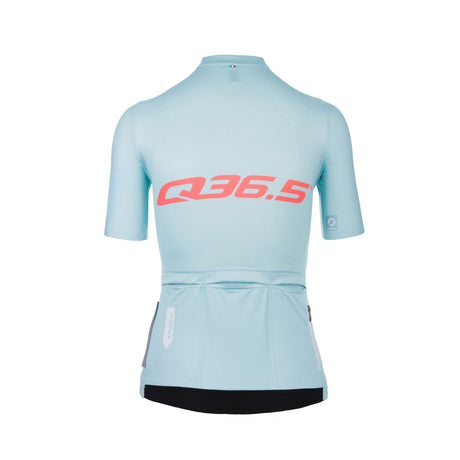 Q36.5 G1 Short Sleeve Signature Jersey Womens Acquamarina