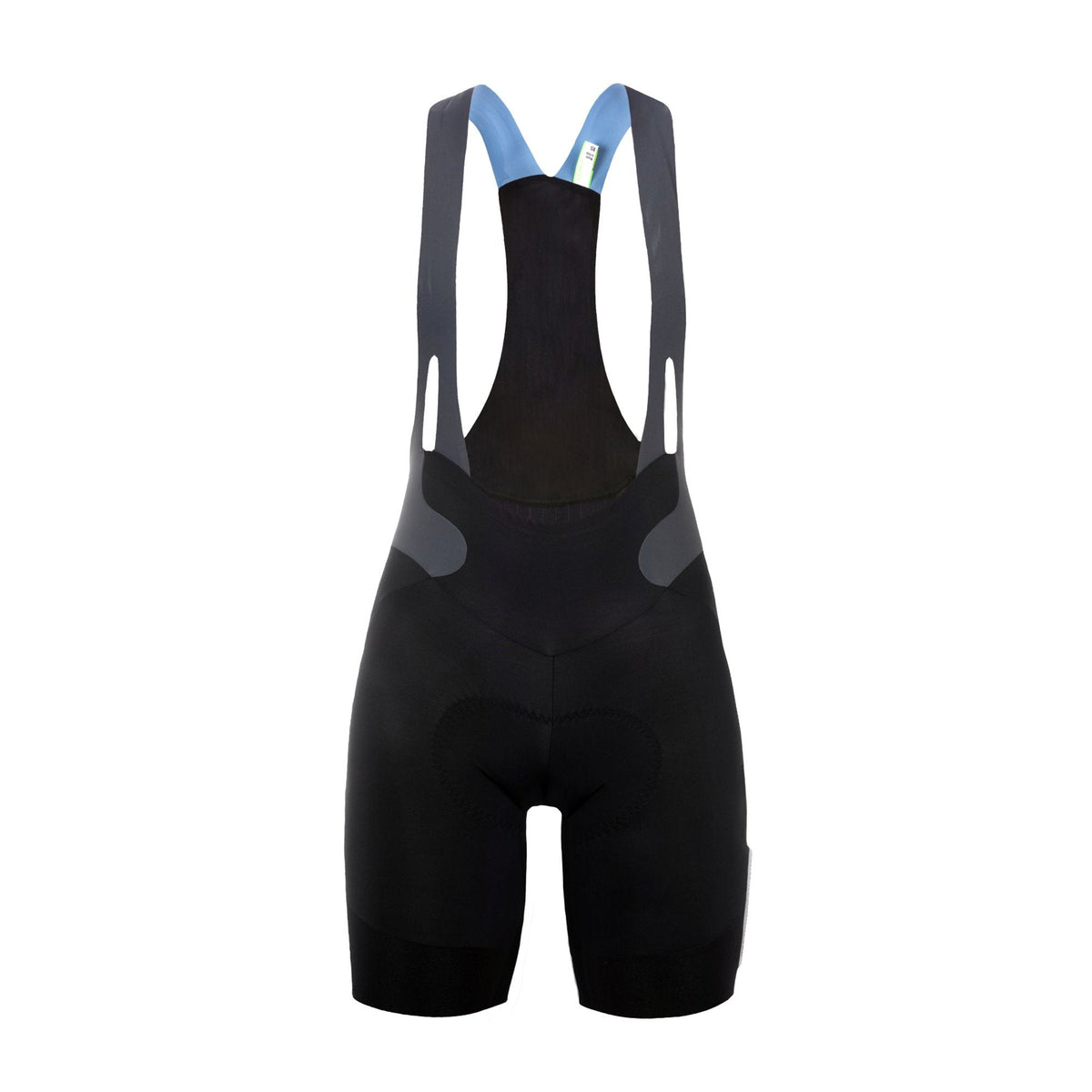 Q36.5 Gregarius Grid Skin Bib Shorts Womens Black