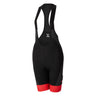 R&A Cycles Signature Bib Short Womens Black / Red