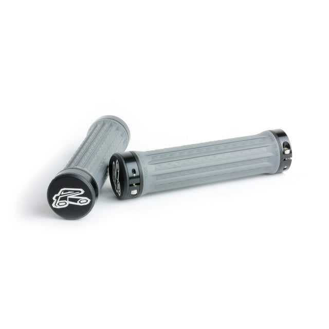Renthal Traction Lock - On Medium Grips Grey