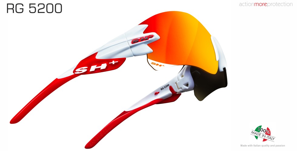 SH+ Sunglasses RG 5200 Reactive (Photocromatic) White/Red
