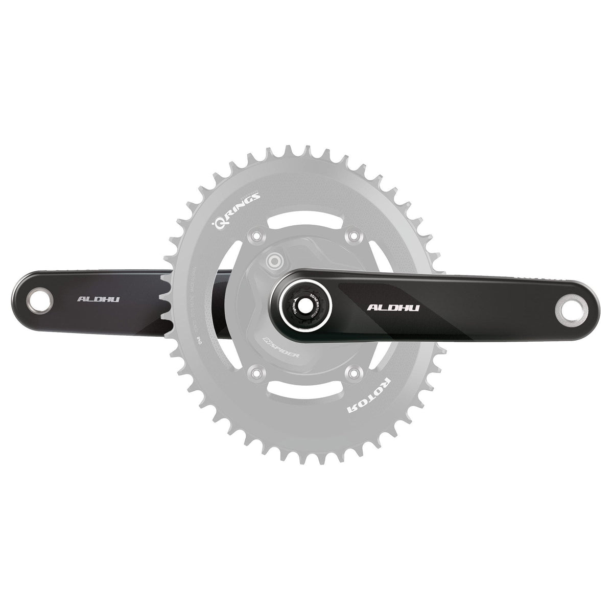 Rotor Aldhu Carbon Crank Arms Black