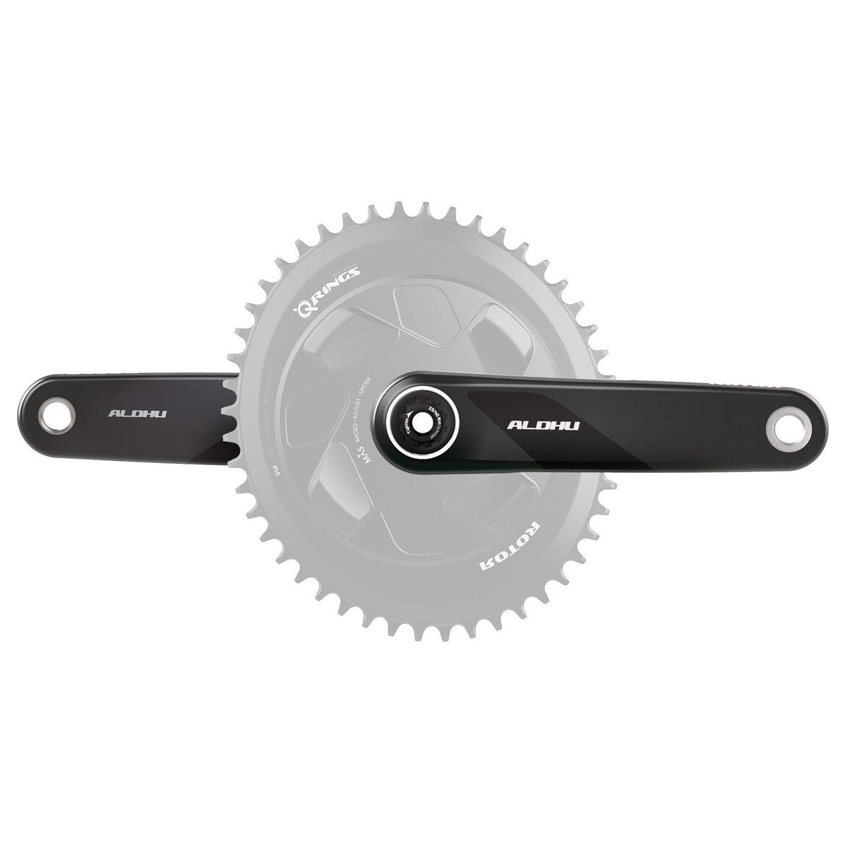 Rotor Aldhu Carbon Crank Arms Black