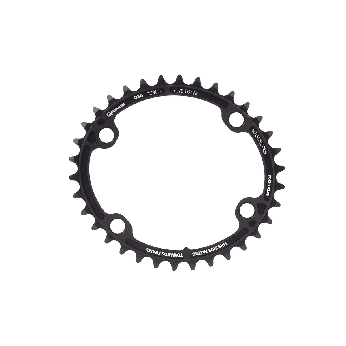 Rotor Q - Ring Inner Chainring for 110x4bcd 34t