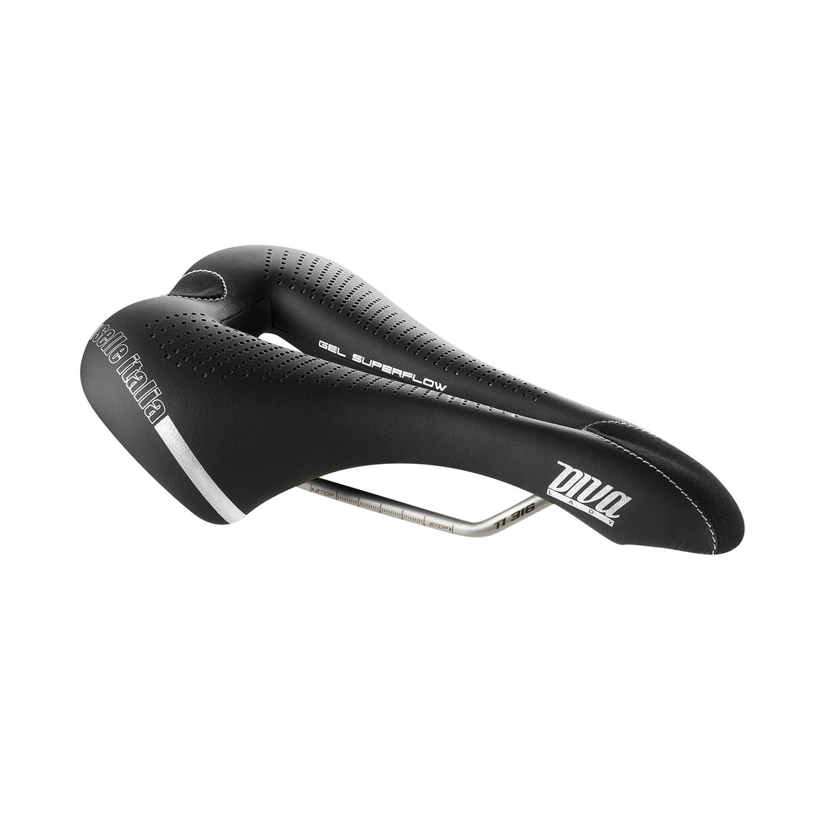 Selle Italia Diva Gel Superflow Saddle Black