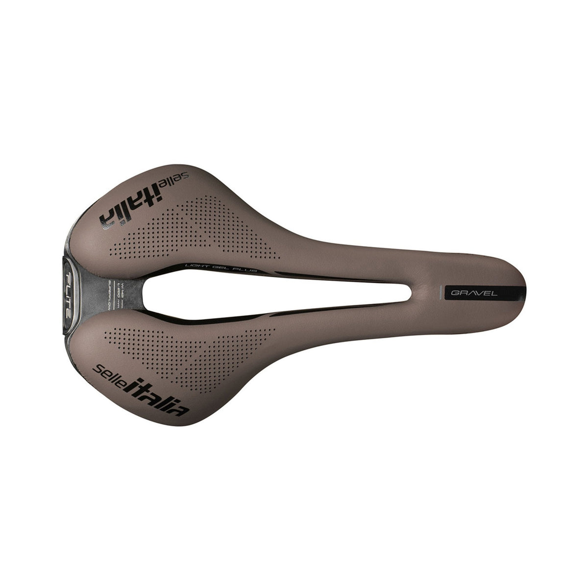 Selle Italia Flite Gravel Boost Superflow Ti 316 Saddle Mud Brown