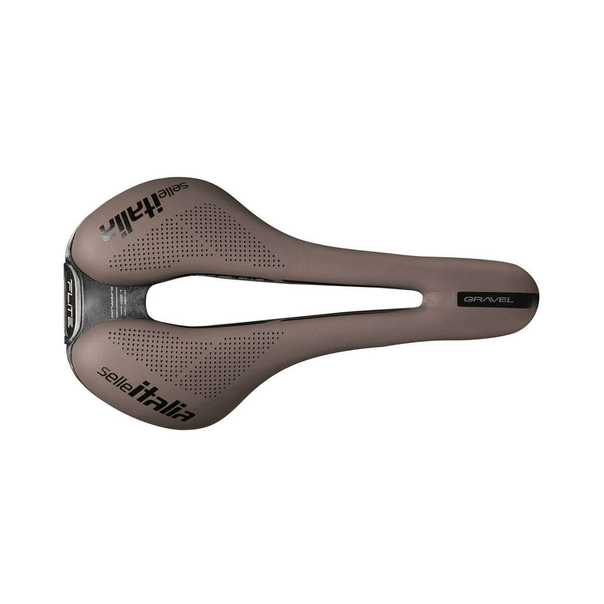 Selle Italia Flite Gravel Boost Superflow Ti 316 Saddle Mud Brown