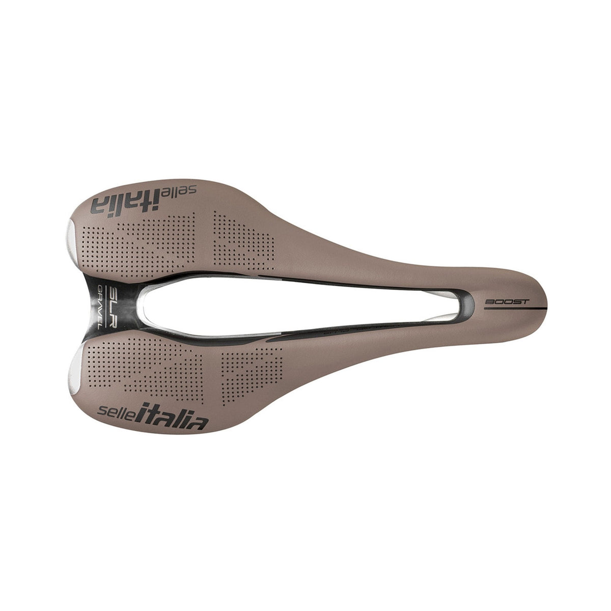 Selle Italia SLR Boost Gravel Superflow Saddle Mud Brown