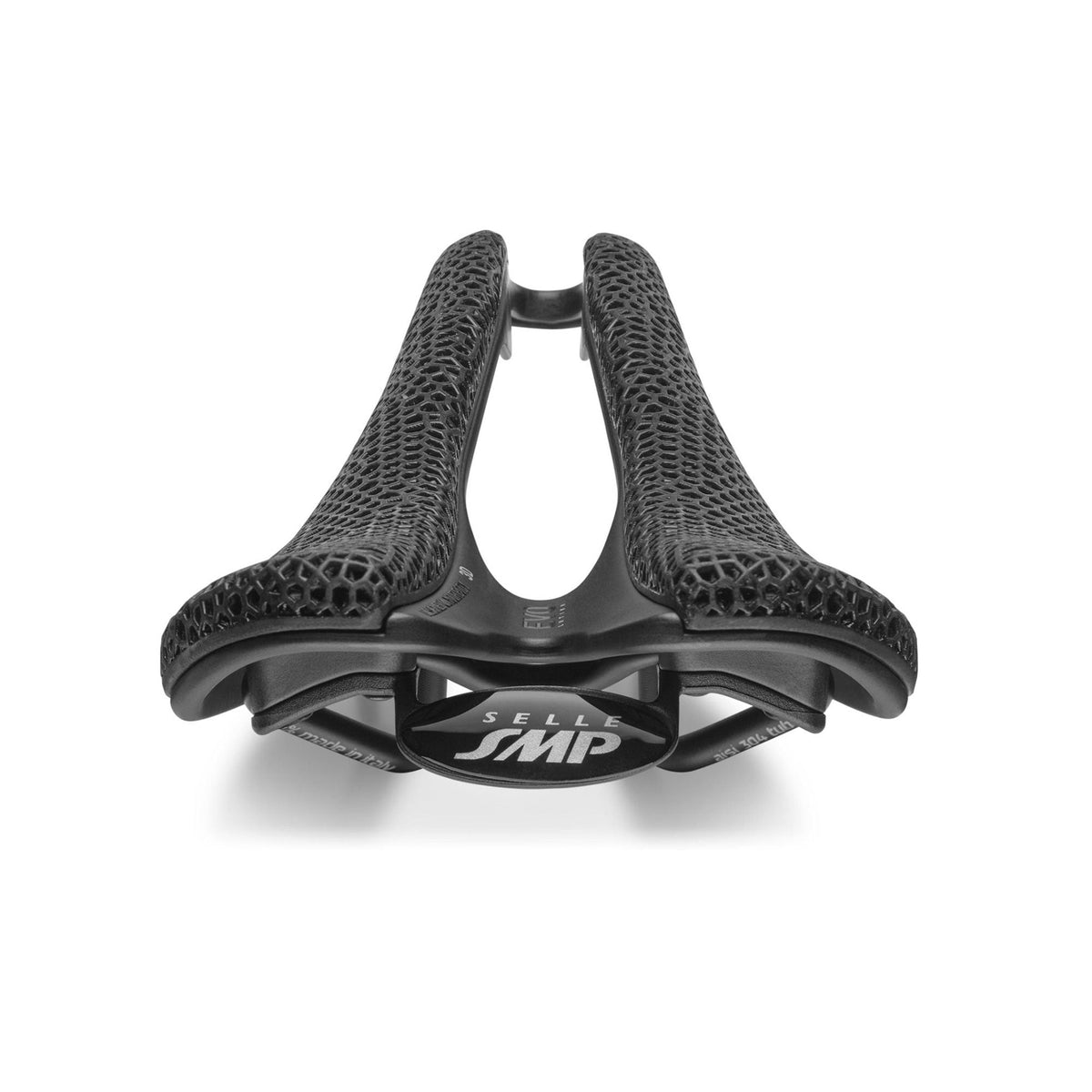 Selle SMP EVO 3D Saddle Stainless Steel Rails Black