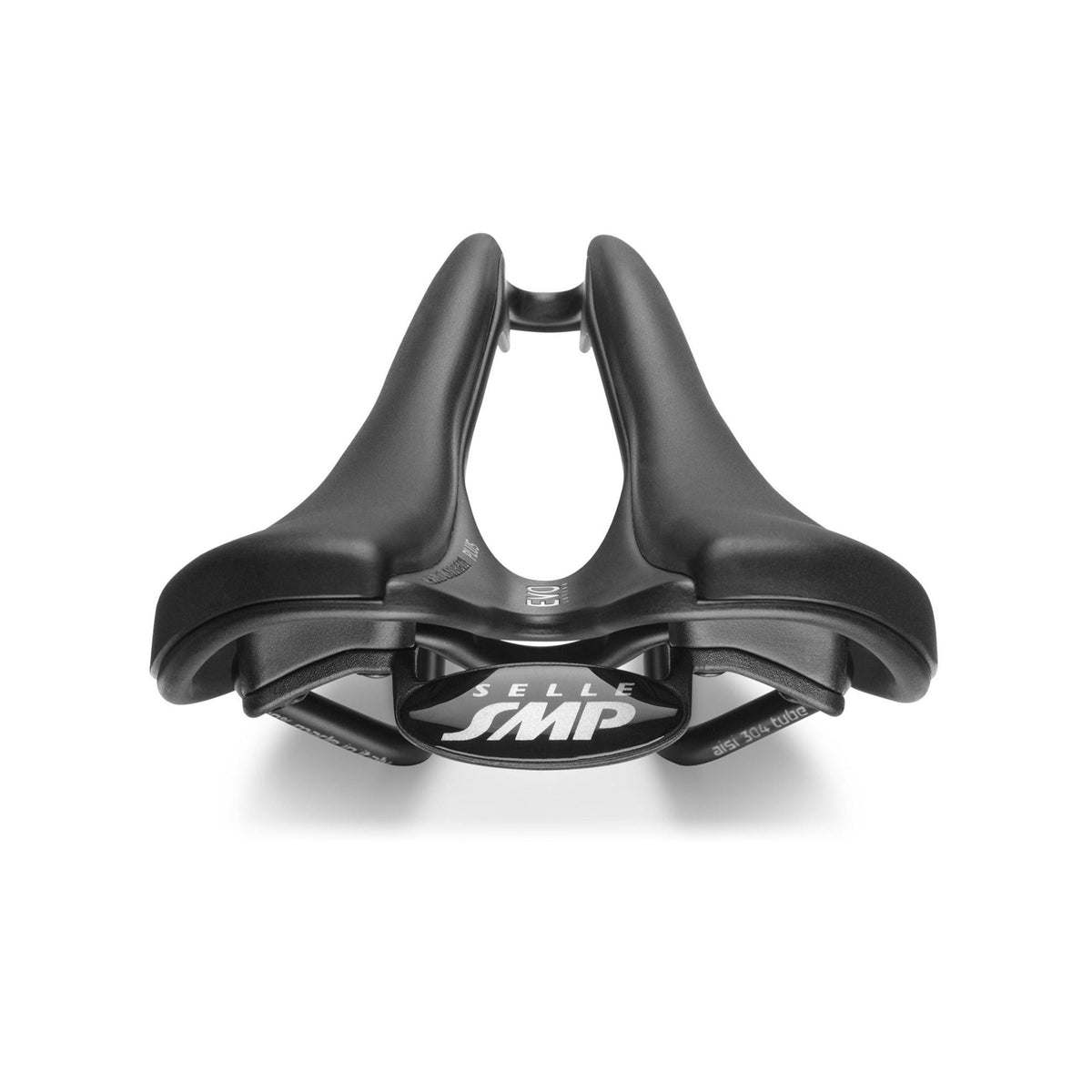 Selle SMP EVO Plus Saddle Stainless Steel Rails Black