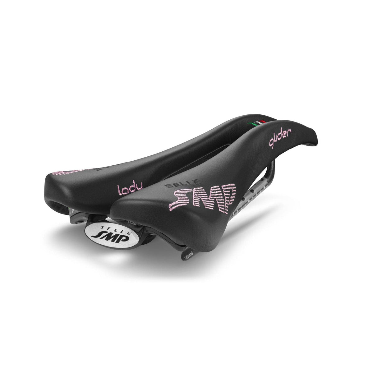 Selle SMP Glider Lady Carbon Rail Saddle Black