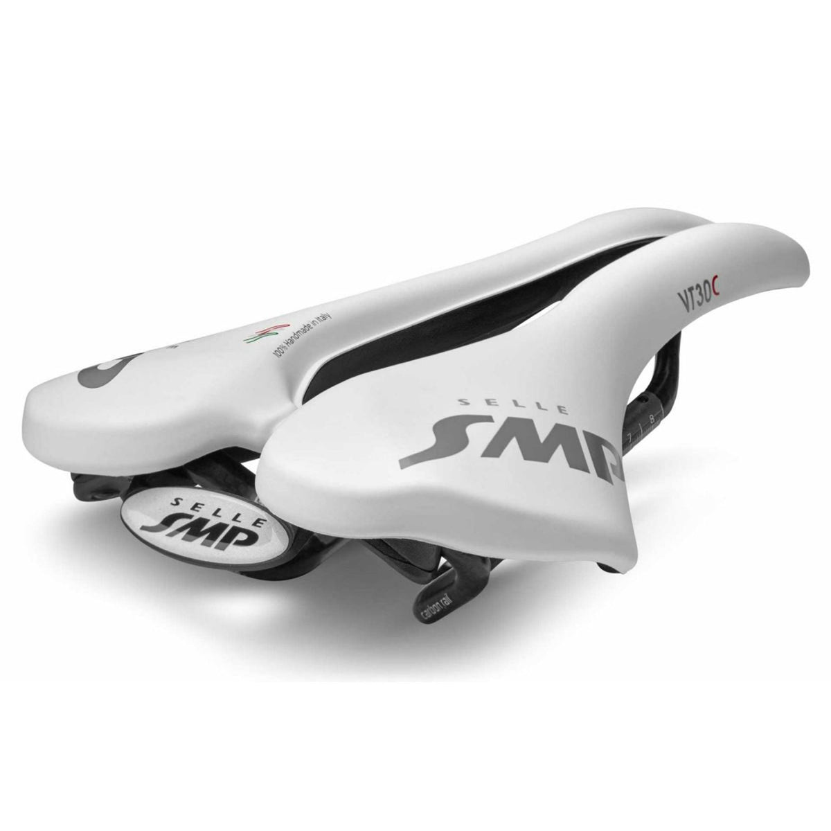 Selle SMP VT30C Carbon Rail Saddle White