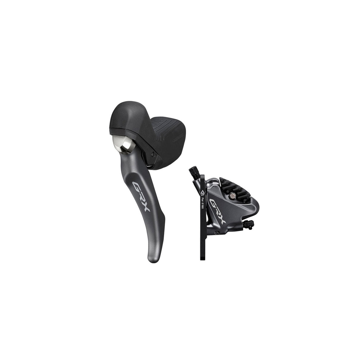 Shimano GRX BL - RX810/BR - RX810 Left Side Hydraulic Brake Lever/Caliper Black