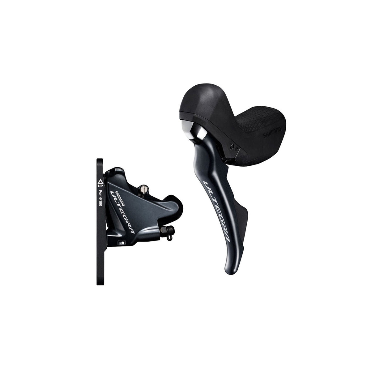 Shimano Ultegra R8020 Shifter/R8070 Hydraulic Brake Kit Black