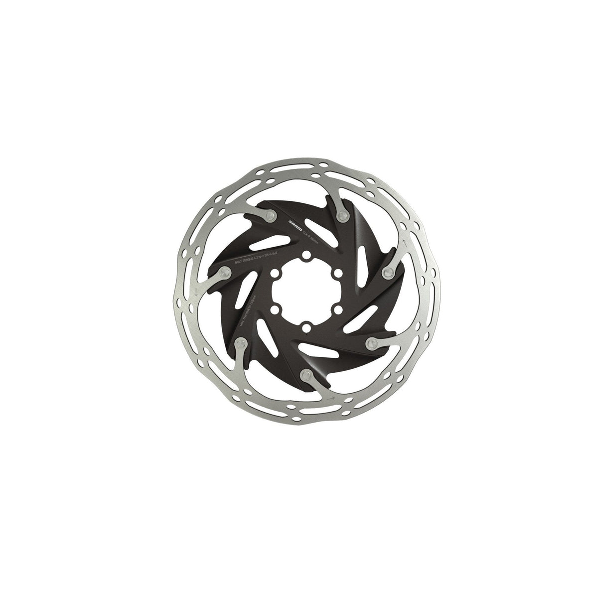SRAM Centerline XR 6 Bolt Rotor Black