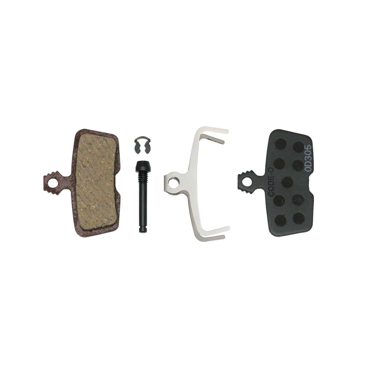 SRAM Disc Brake Pads - Organic Compound, Steel Backed, For Code/Code R/Code RSC/Guide RE