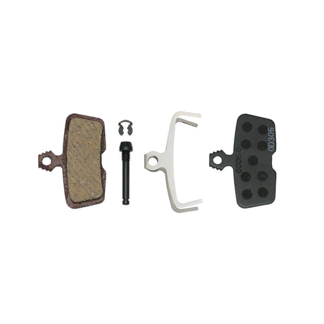 SRAM Disc Brake Pads - Organic Compound, Steel Backed, For Code/Code R/Code RSC/Guide RE