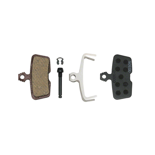 SRAM Disc Brake Pads - Organic Compound, Steel Backed, For Code/Code R/Code RSC/Guide RE