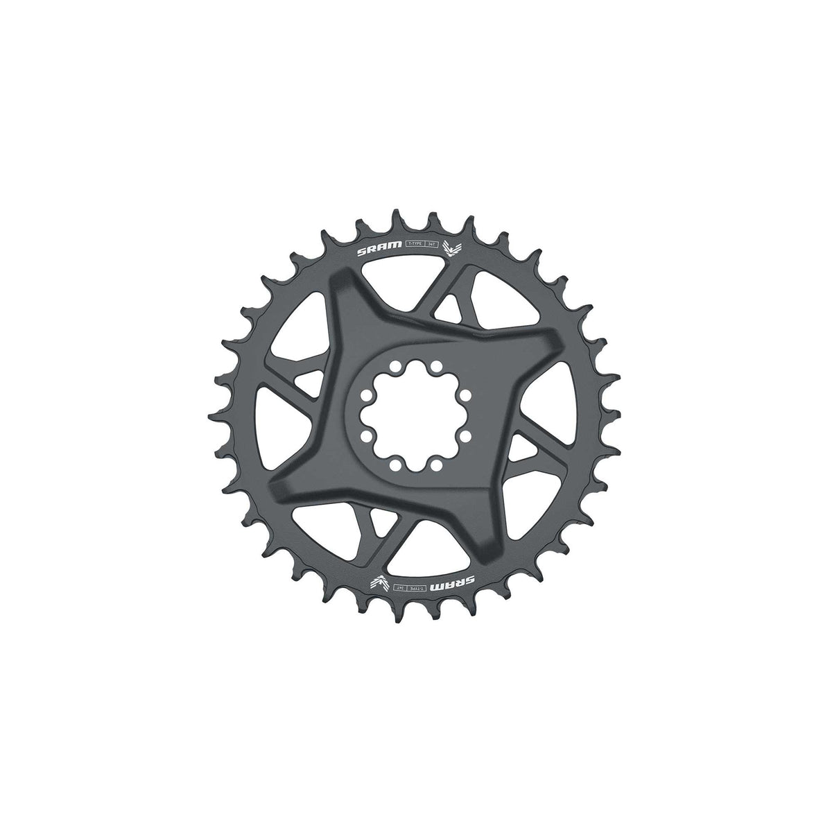 SRAM GX Eagle T - Type Direct Mount Chainring 3mm Offset 34t
