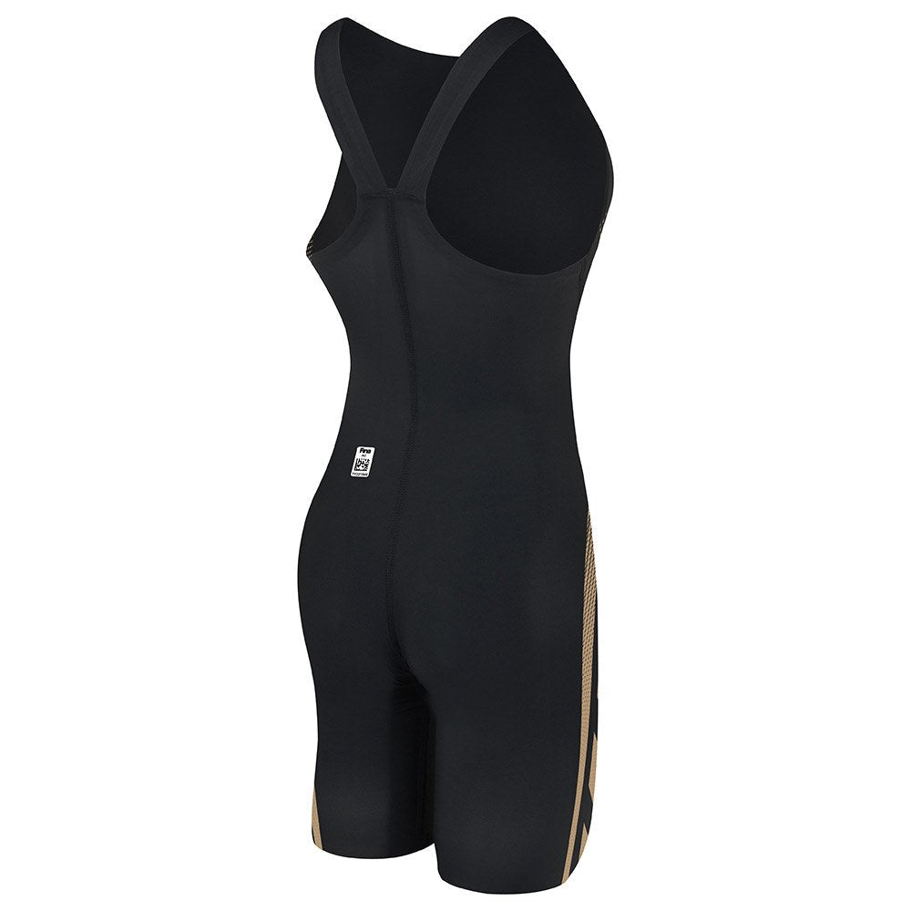 TYR AP12 Credere Compression High Back Swim Speedsuit Black / Gold