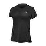 TYR Carbon Running Shirt Black / White