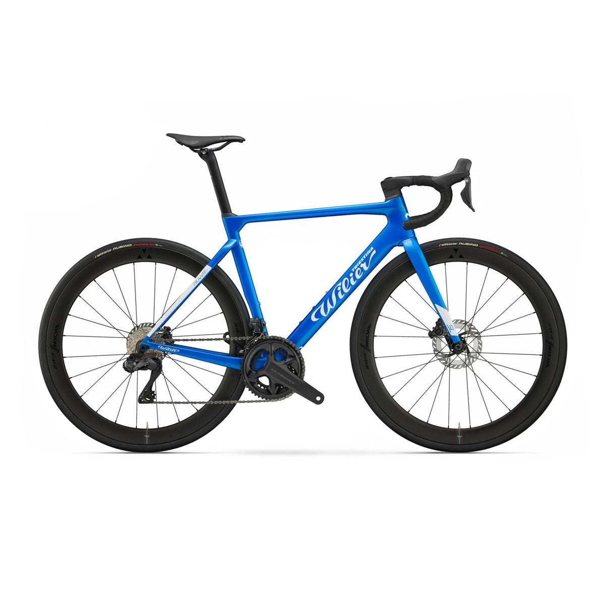 Wilier Filante SL Ultegra Di2 Bike w/Alloy Bar/Stem Blue / White Glossy