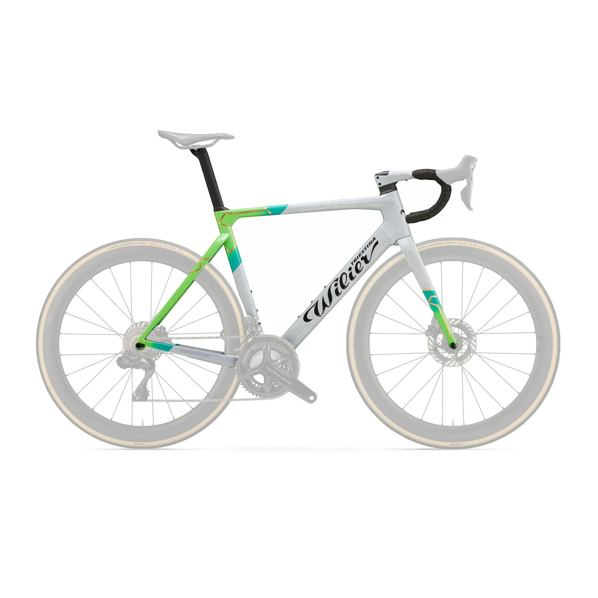 Wilier Filante SLR Frameset Blue White Glossy