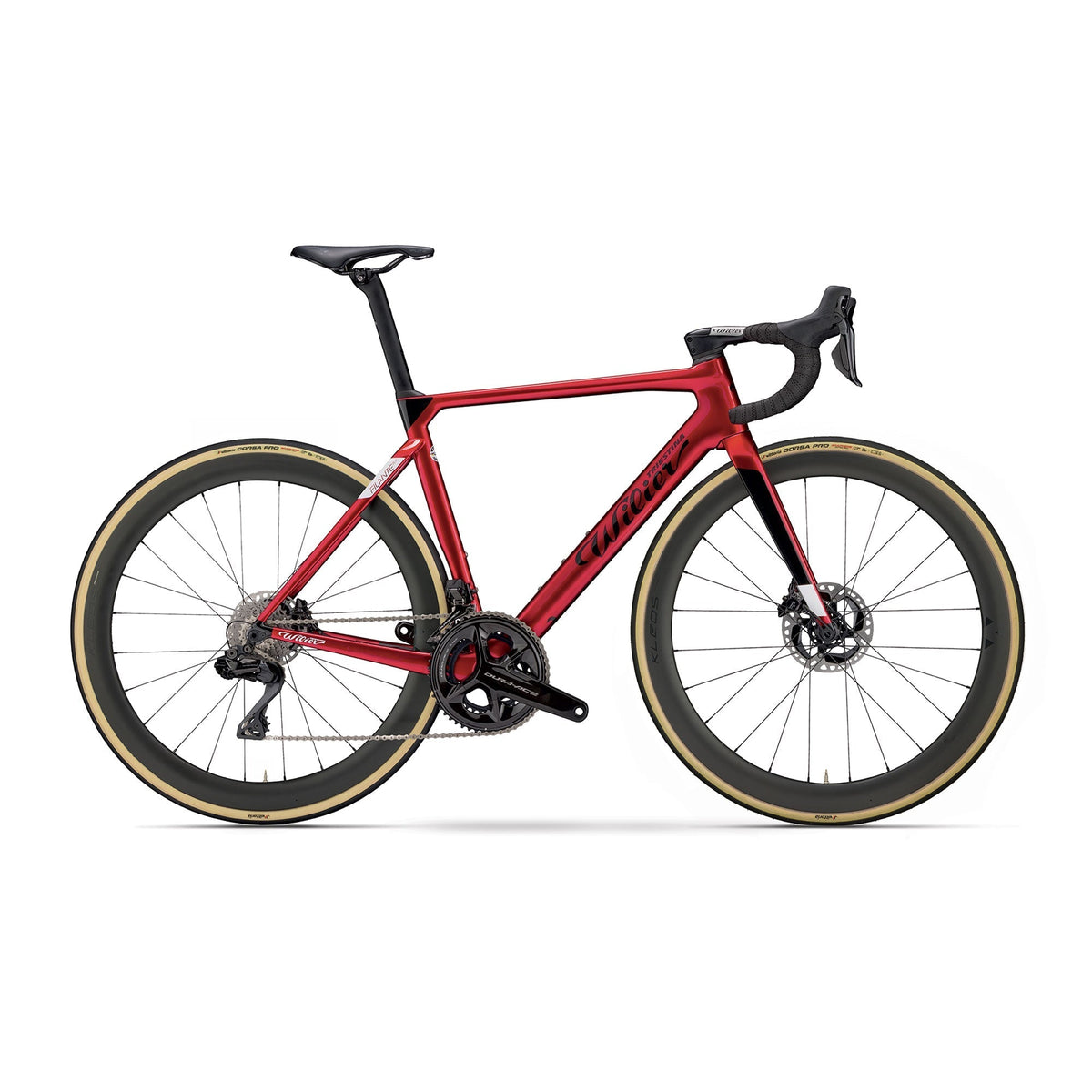 Wilier Filante SLR Red AXS w/Power Meter Bike Velvet Red Glossy