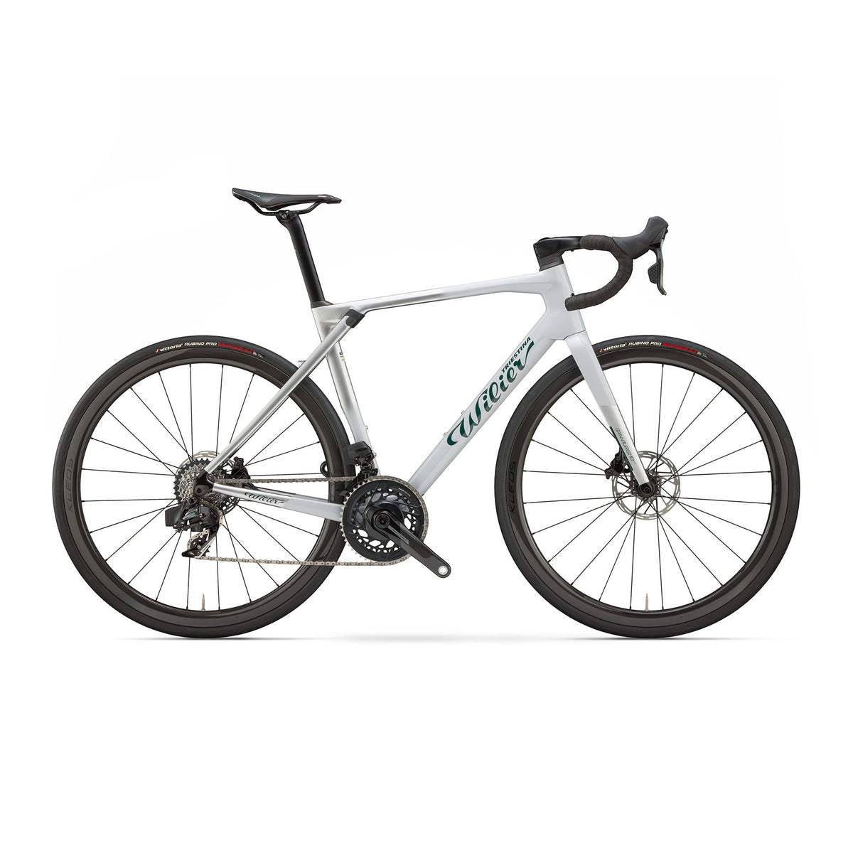 Wilier Granturismo SLR Dura - Ace DI2 Bike Silver Emerald