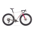 Wilier Rave SLR ID2 GRX Di2 Bike w/Alloy Bar and Carbon Wheels Byte Cream Matte