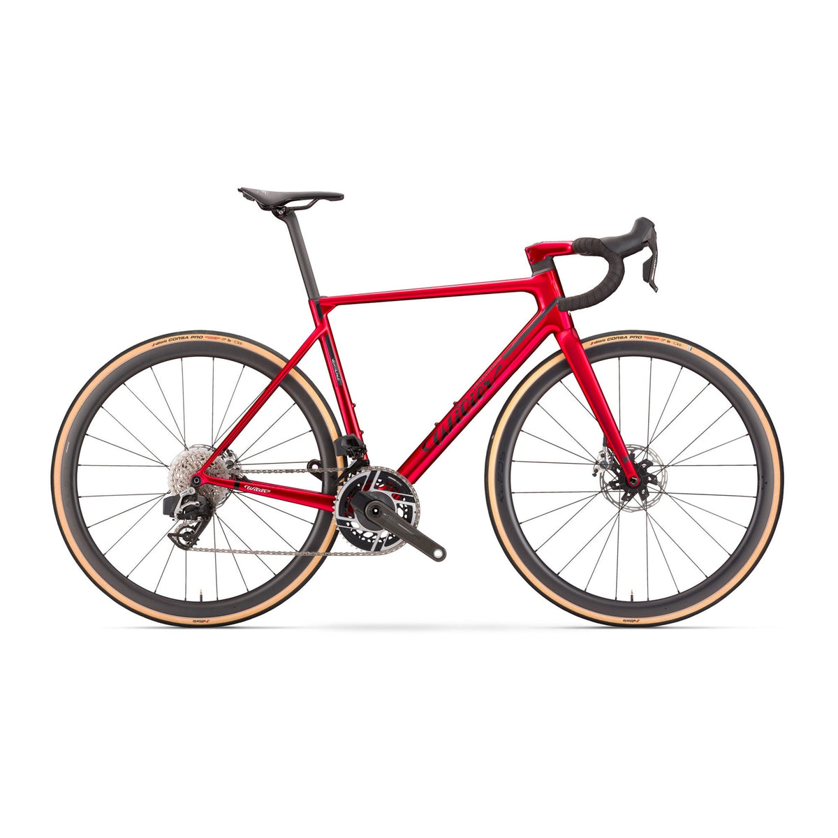 Wilier Verticale SLR Red AXS w/Power Meter Bike Velvet Red Glossy
