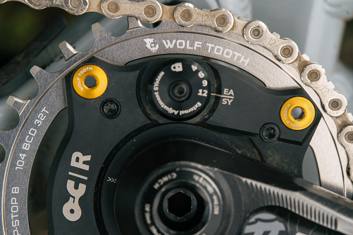 Wolf Tooth 104 BCD Chainrings - Raw Silver Raw Silver