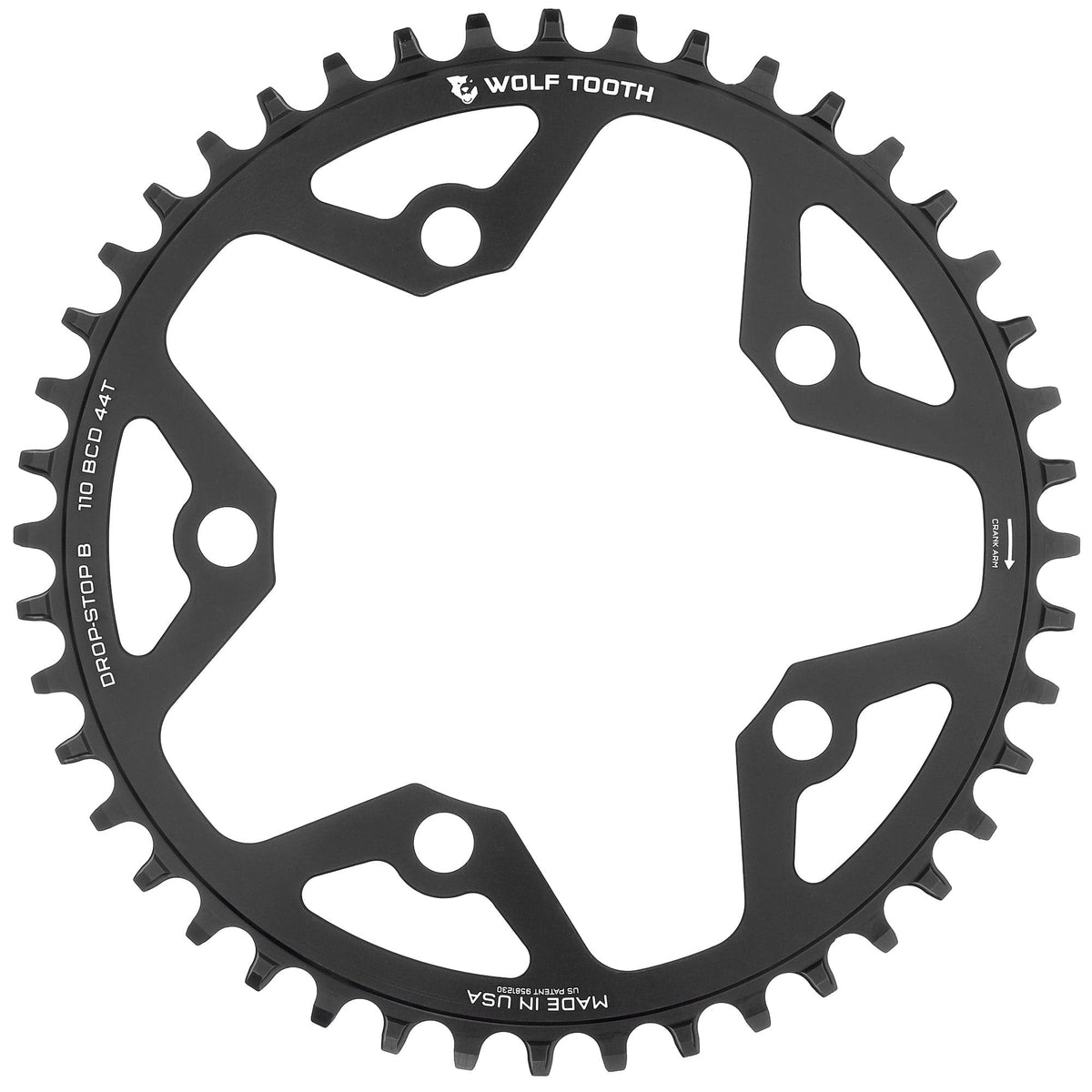 Wolf Tooth 110 BCD Gravel / CX / Road Chainrings Drop - Stop B