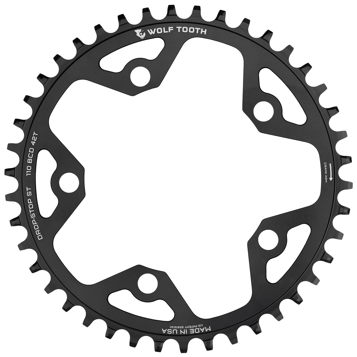 Wolf Tooth 110 BCD Gravel / CX / Road Chainrings Drop - Stop B