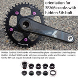 Wolf Tooth 110 BCD Gravel / CX / Road Chainrings Drop - Stop B