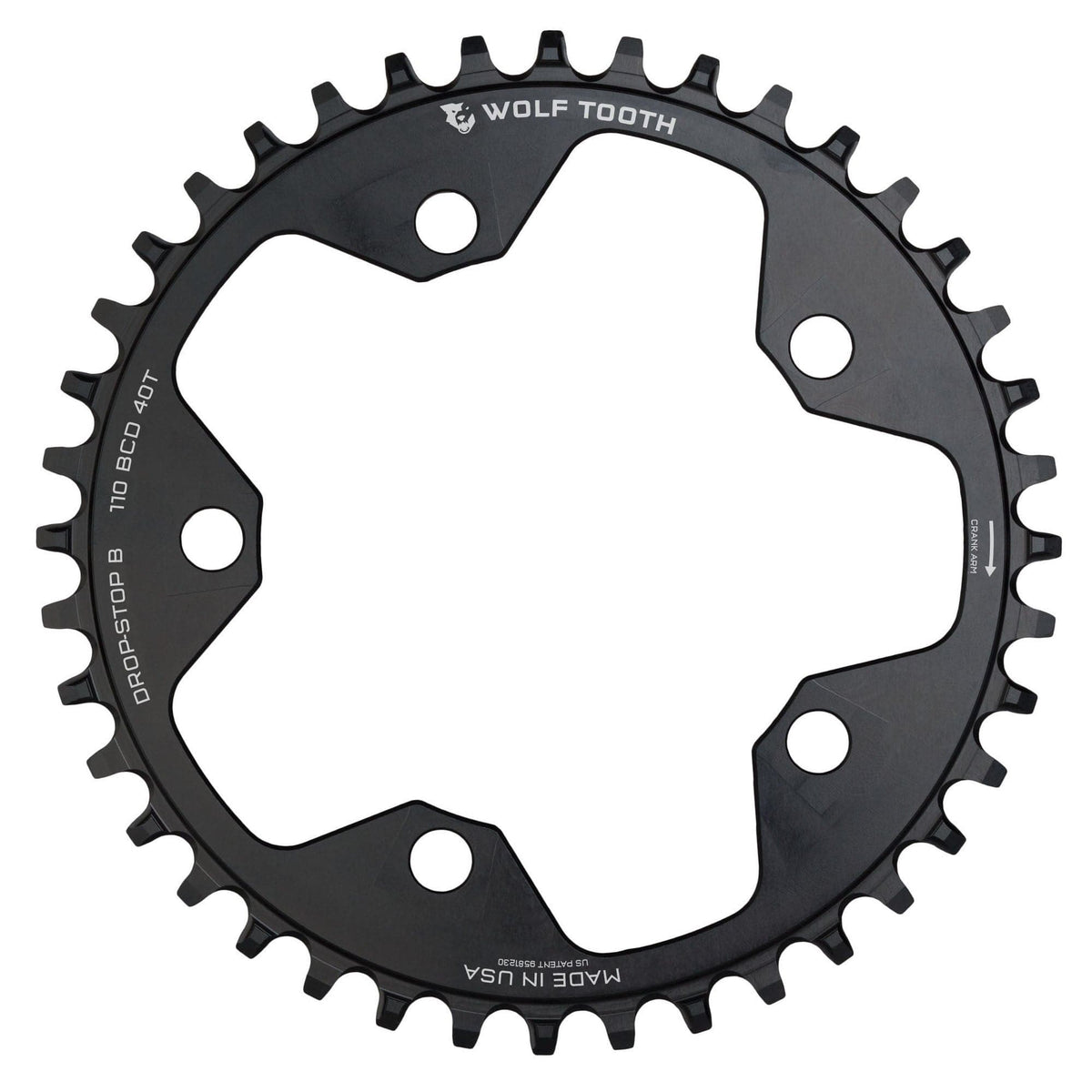 Wolf Tooth 110 BCD Gravel / CX / Road Chainrings Drop - Stop B