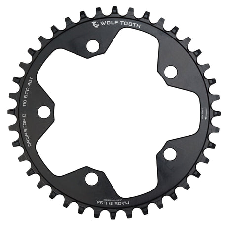 Wolf Tooth 110 BCD Gravel / CX / Road Chainrings Drop - Stop B