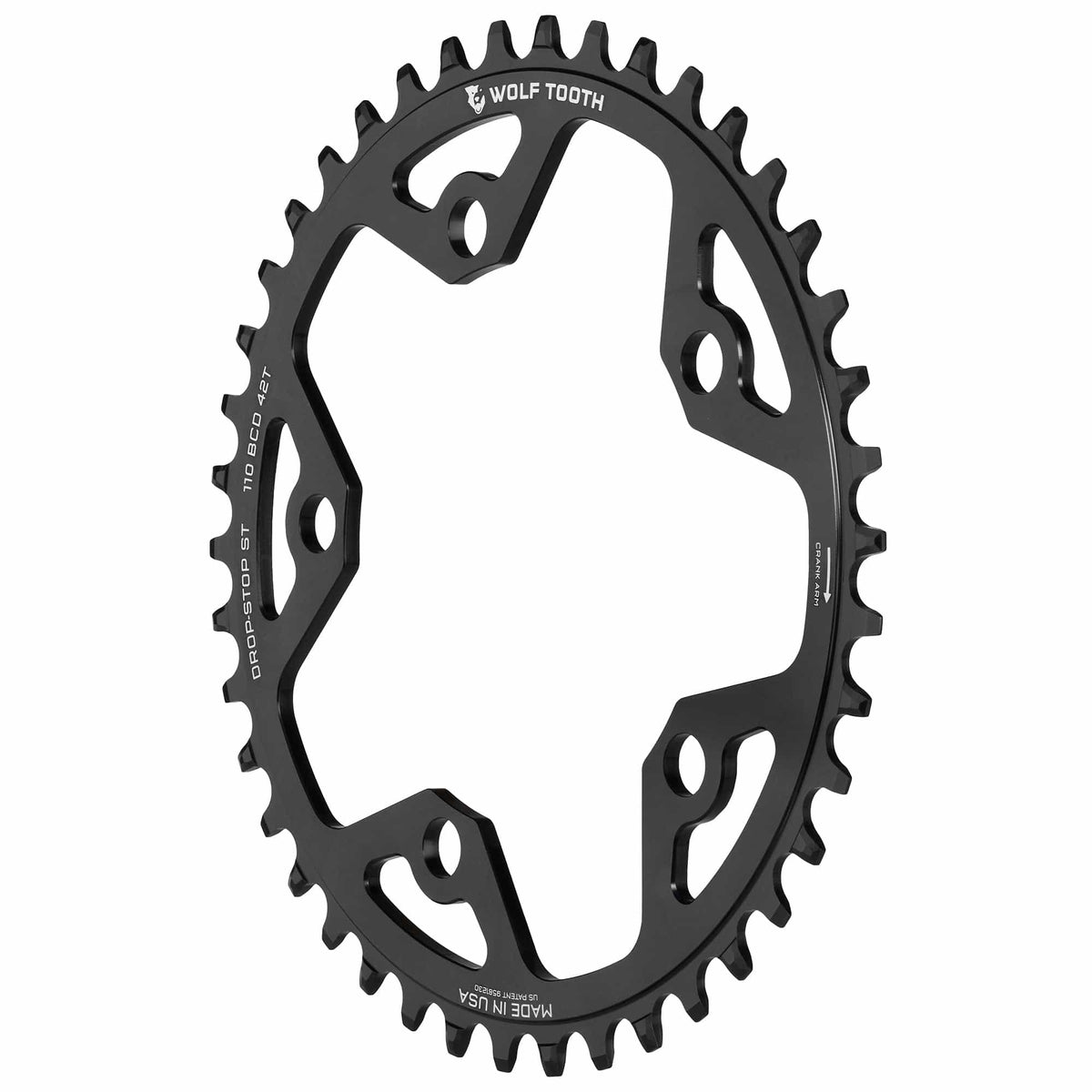 Wolf Tooth 110 BCD Gravel / CX / Road Chainrings Drop - Stop B