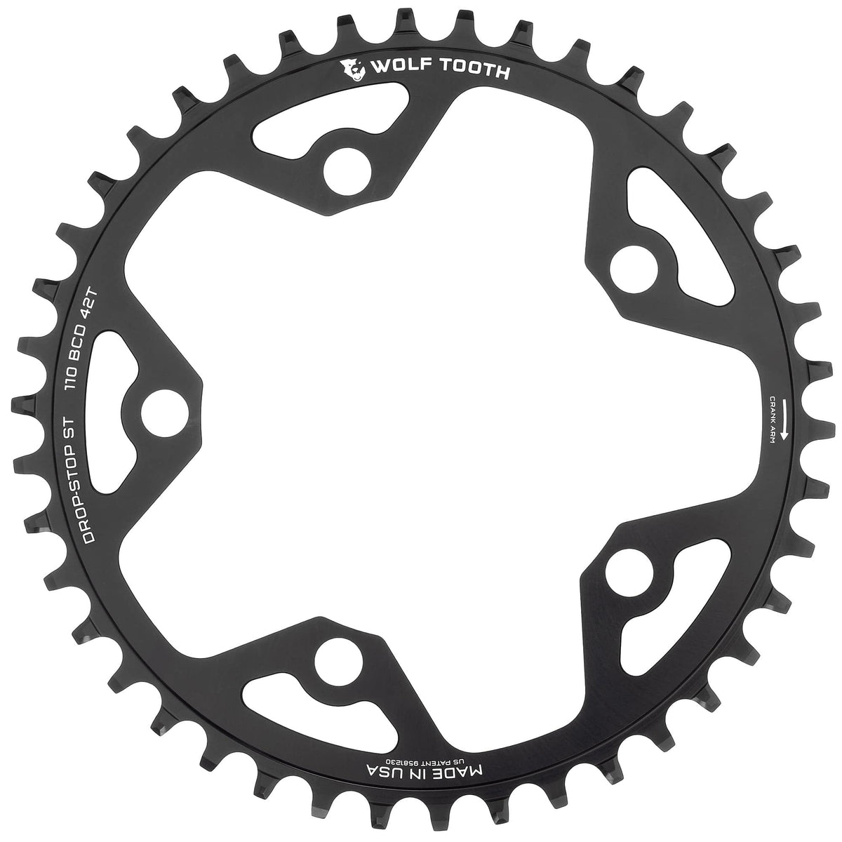 Wolf Tooth 110 BCD Gravel / CX / Road Chainrings Drop - Stop ST