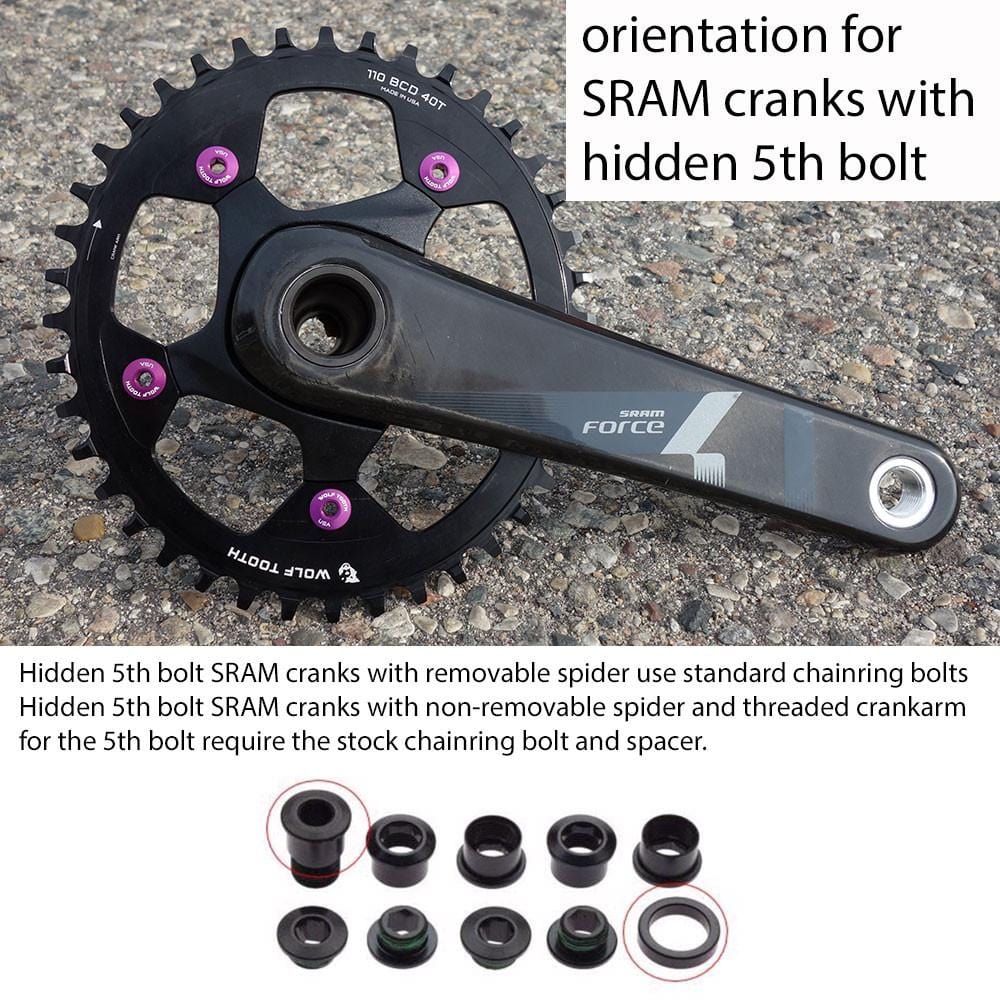 Wolf Tooth 110 BCD Gravel / CX / Road Chainrings - Raw Silver Drop - Stop B